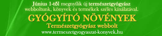 Gyógyító növények természetgyógyász webbolt